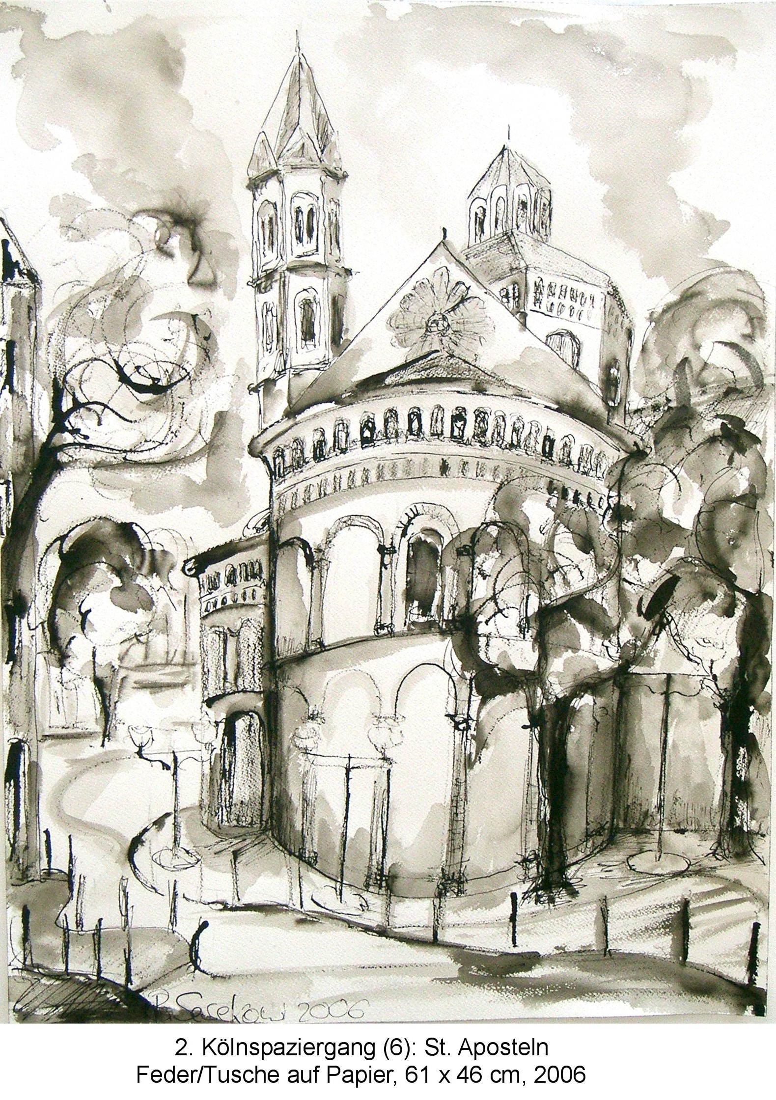 Federzeichnungen www.birgitsewekow.de